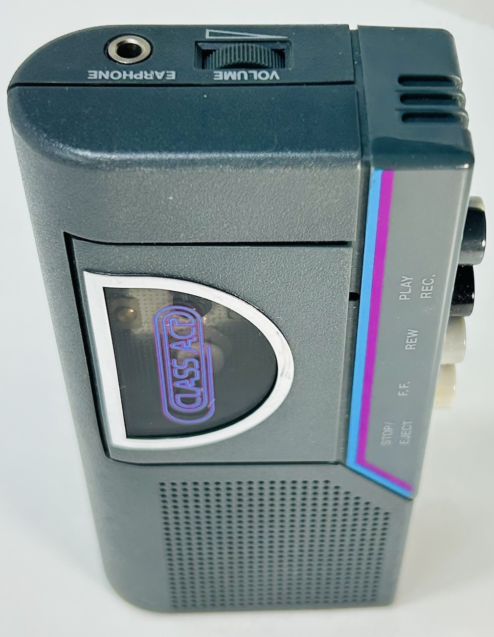 Vintage Class Act Microcassette Recorder Worlds of Wonder 80s Hong Kong
