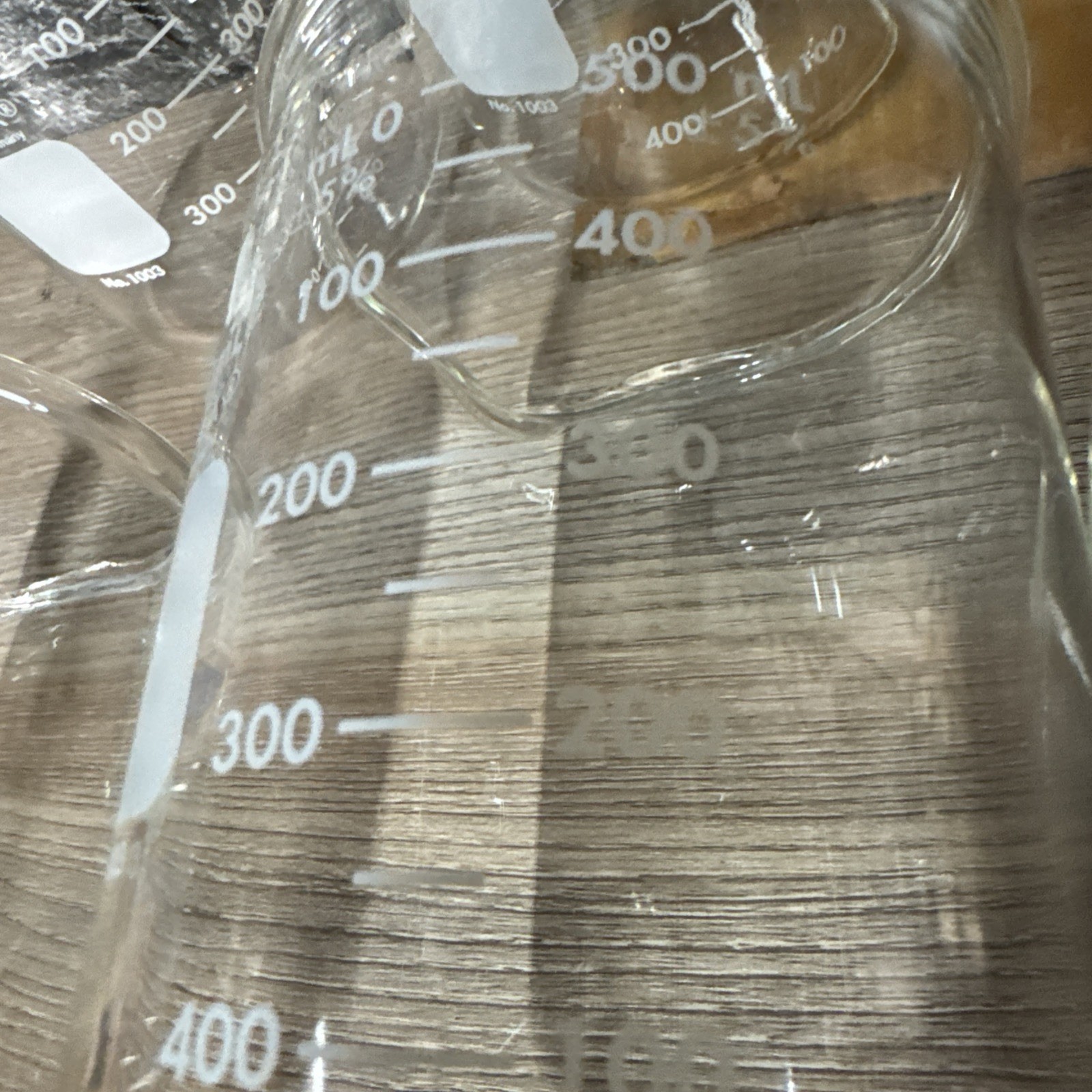 1003-600 Pyrex Heavy-Duty Beakers, 600mL QTY: 6