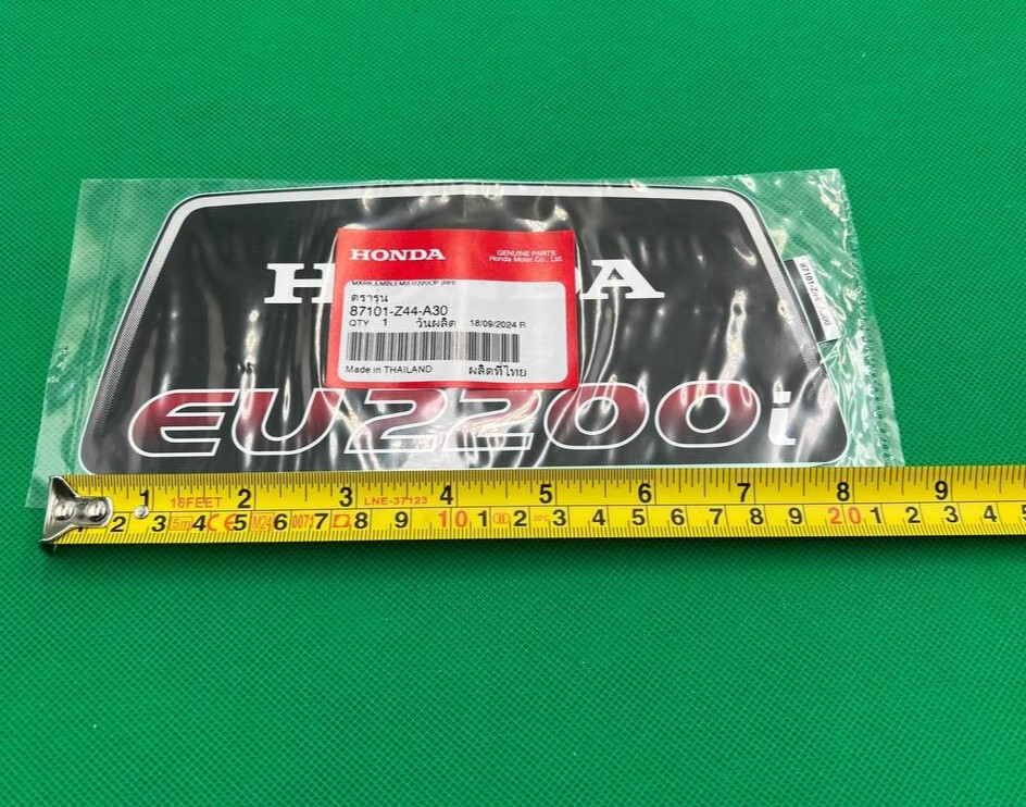 OEM HONDA 63511-Z44-A30ZA Generator Front Cover EU2200IT Emblem 87101-Z44-A30