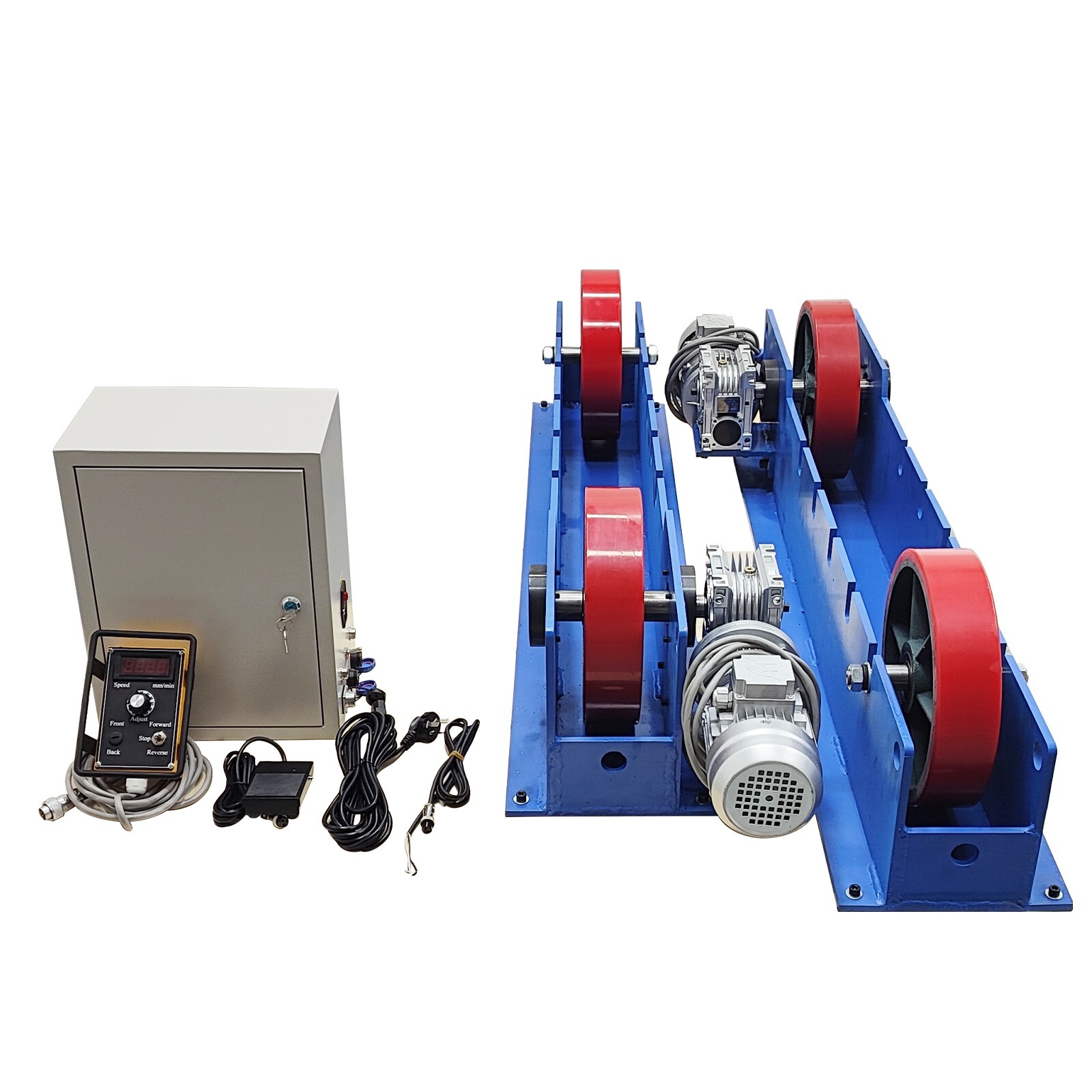 6600LB/3T Welding Positioner Rotary Tank Turning Rolls Linkage Roller Dual Motor