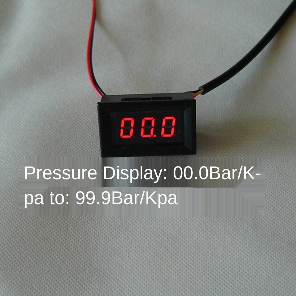 Pressure gauge Accu pneumatic shock digital pressure gauge Small panel mounting