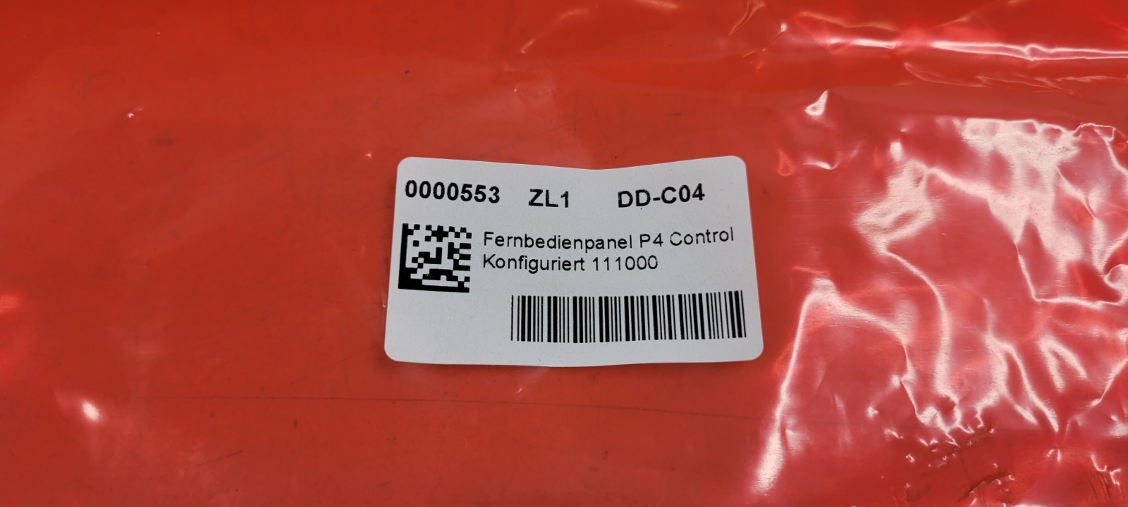 Fischer Panda Remote Control Panel P4 0000553 ZL1 DD-C04 NEW