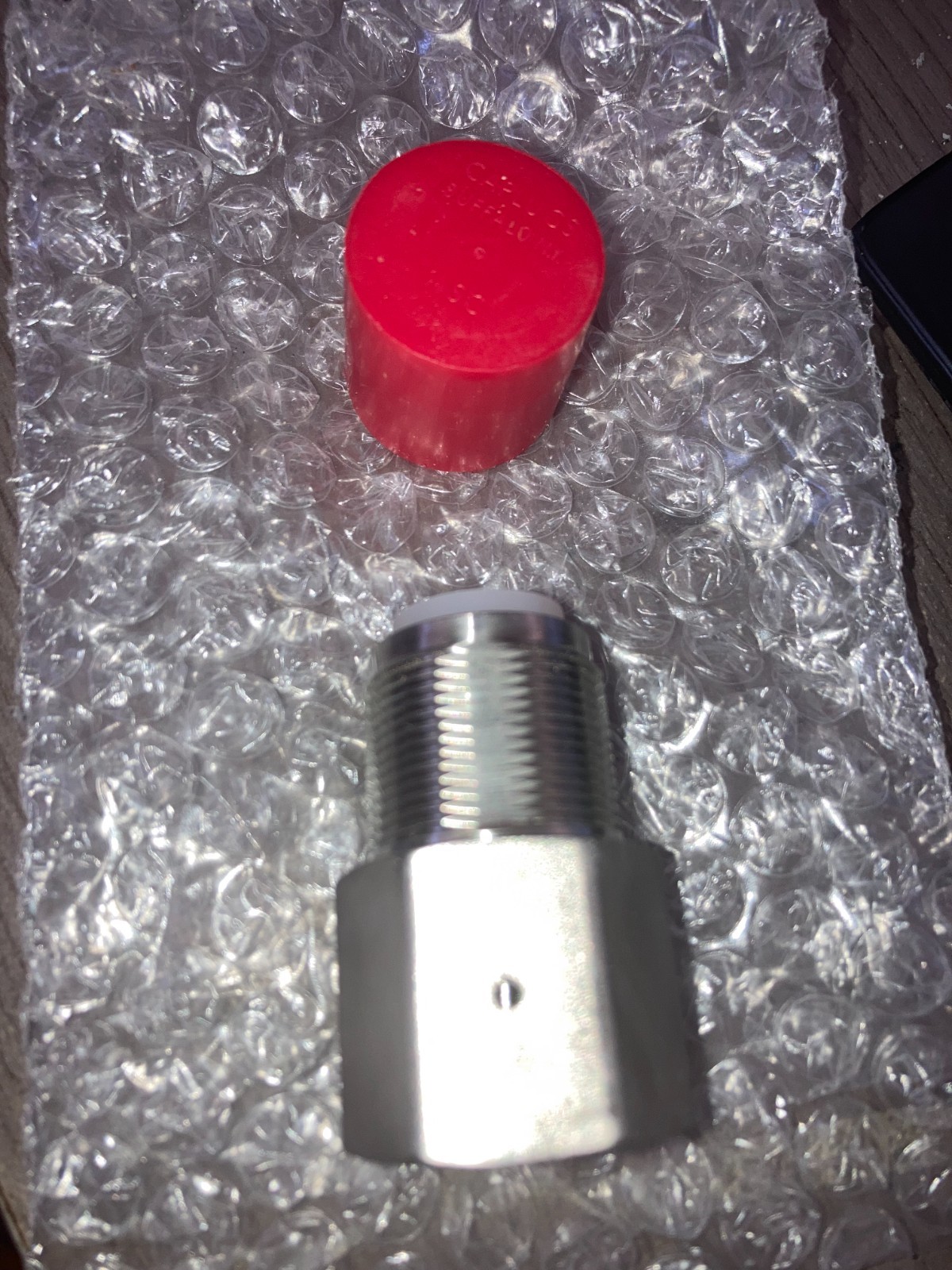NEW 28.6mm / 1-3/25 Inch HPLC Inlet Check Valve with Cap – New – Open box