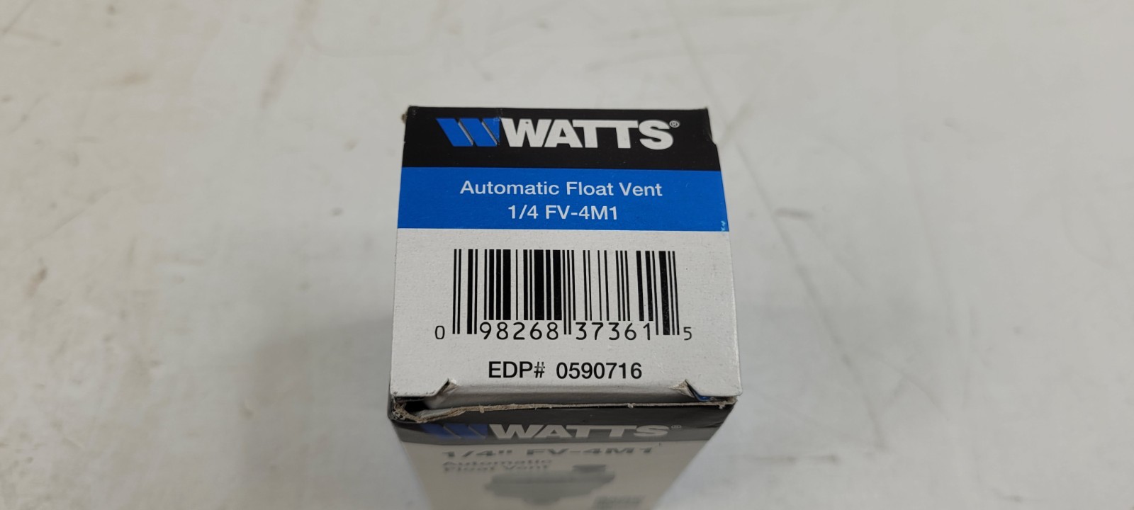 WATTS 1/4″ FV-4M1 REGULATOR AUTOMATIC FLOAT VENT 150 PSI 240° F NEW