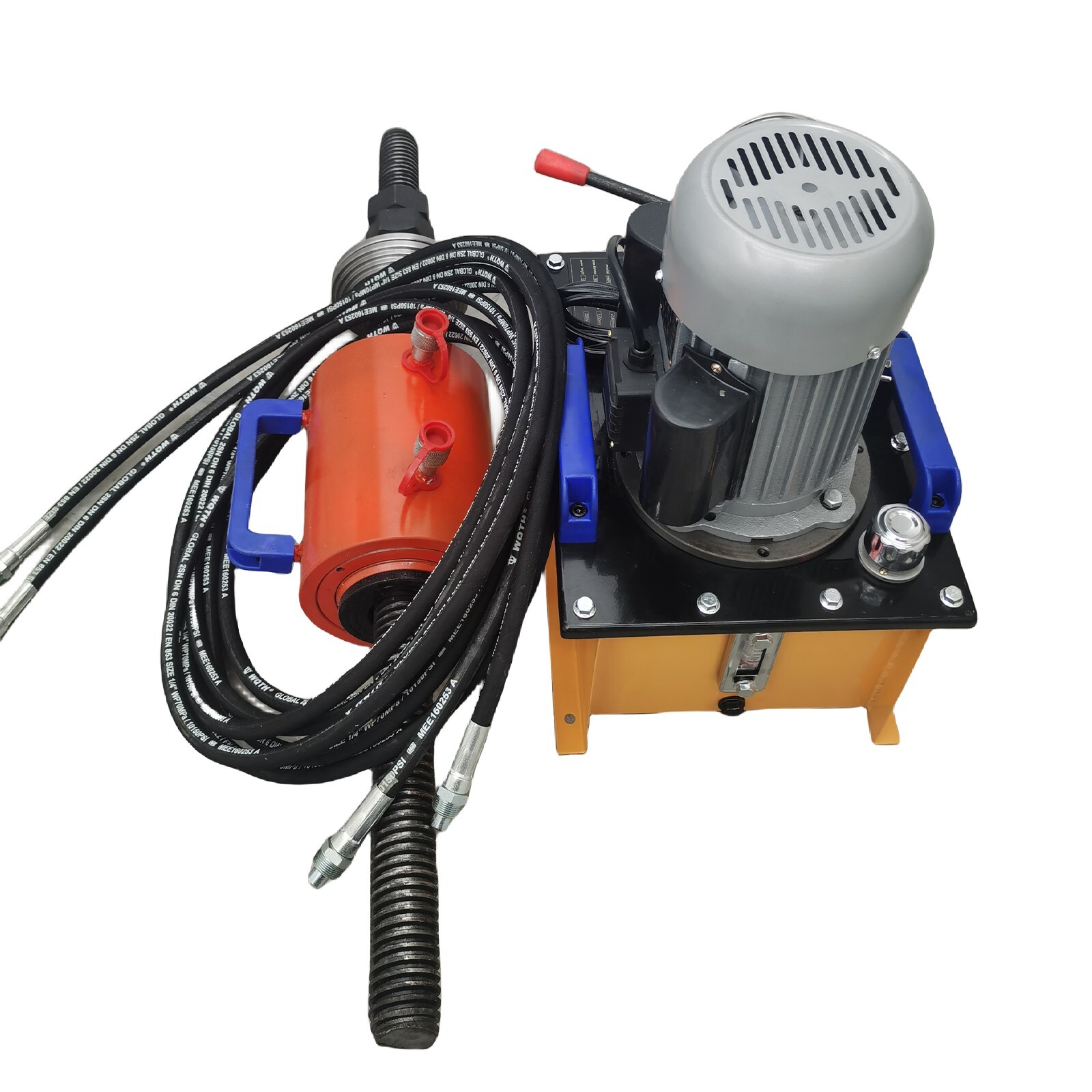 100T Excavator Sleeve Press Machine 220V Hydraulic Bushing Crawler Pin Remover