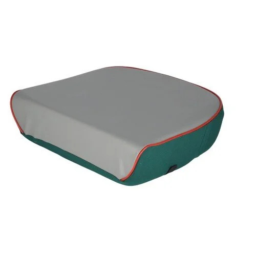 Seat Cushion – Vinyl Gray with Red Trim fits Massey Ferguson 40 30 135 50 35