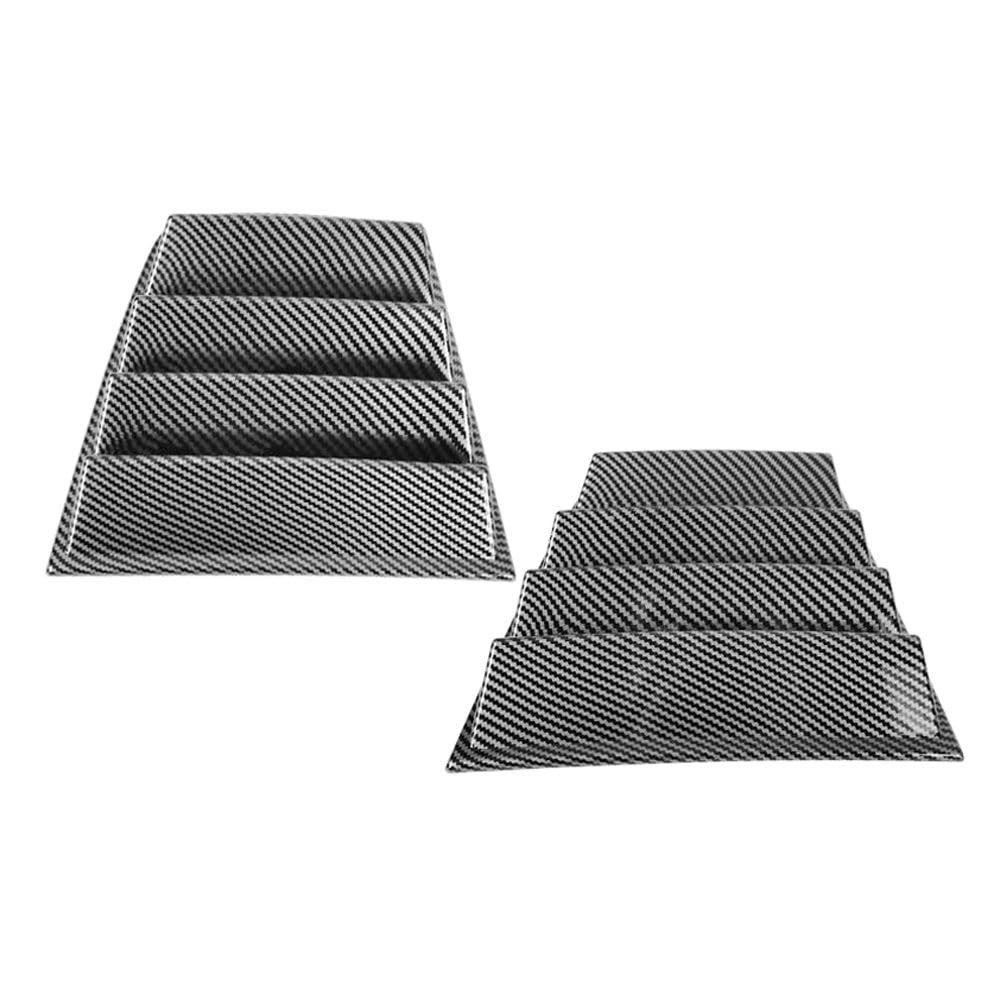 V1 Carbon Fiber Side Window Louvers Dodge Charger 2011-2023 2pc DCH11V1-CFL-Wdl