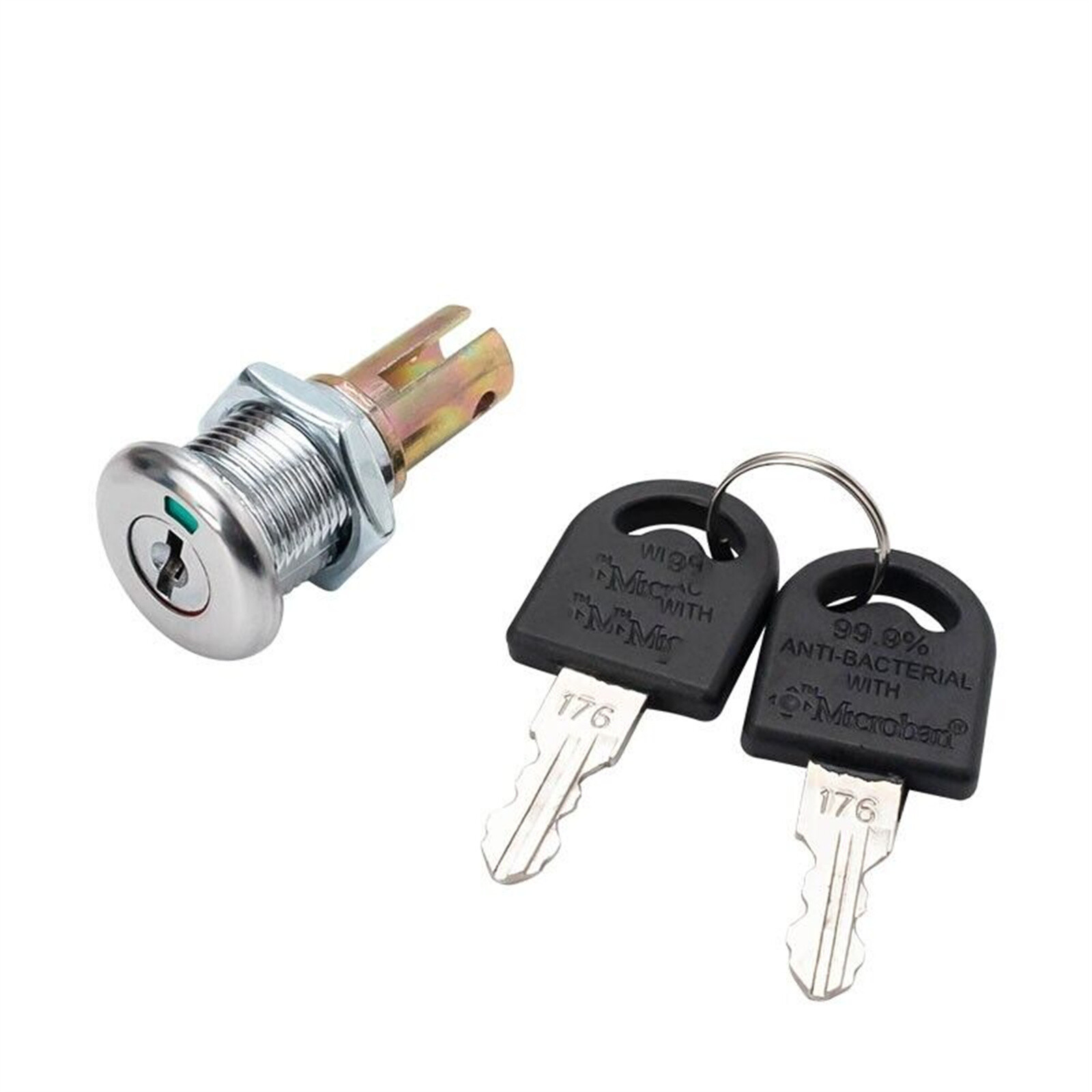 180° Rotation Unlocking Toolbox Lock Tool Cabinet Linkage Drawer Lock Set USA