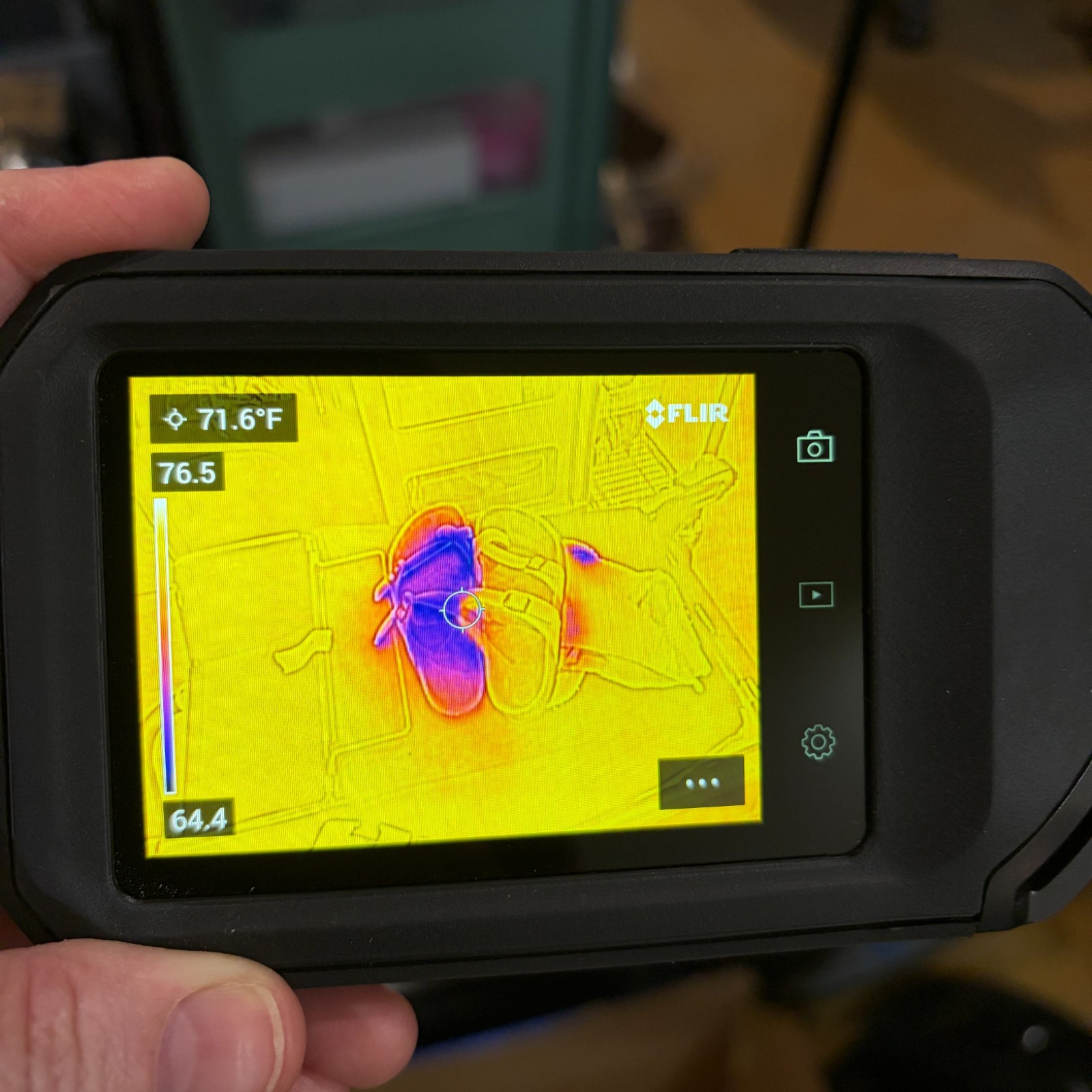 FLIR C5 Compact Thermal Camera with Protective Case Model C8940 EUC 5172