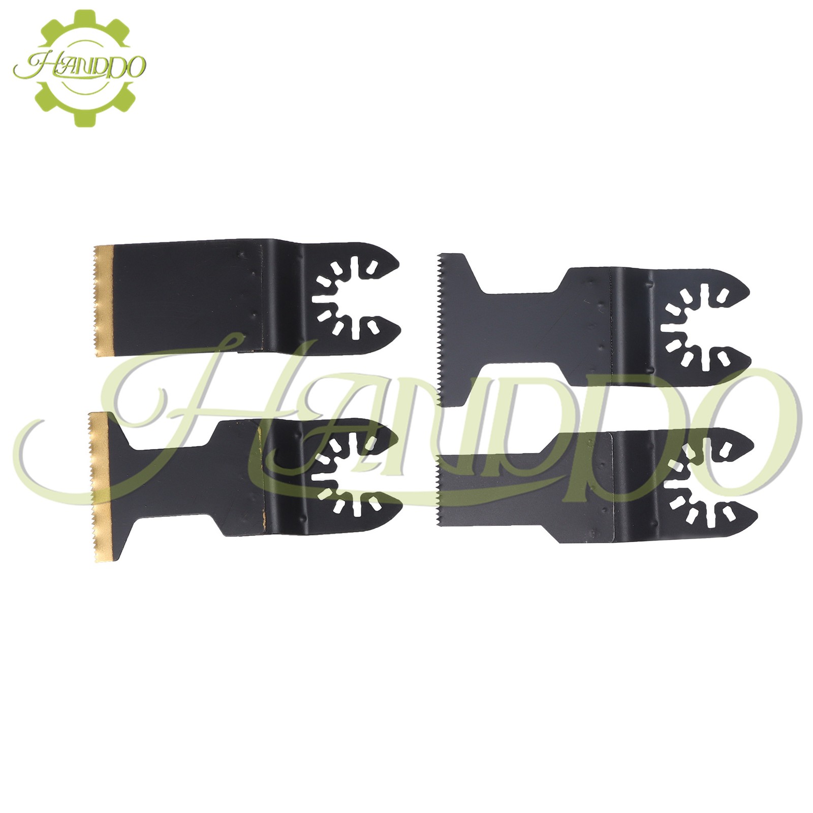 104 Pack Oscillating Multi Tool Blade Fit For Wood Metal Cutting and Sandpaper