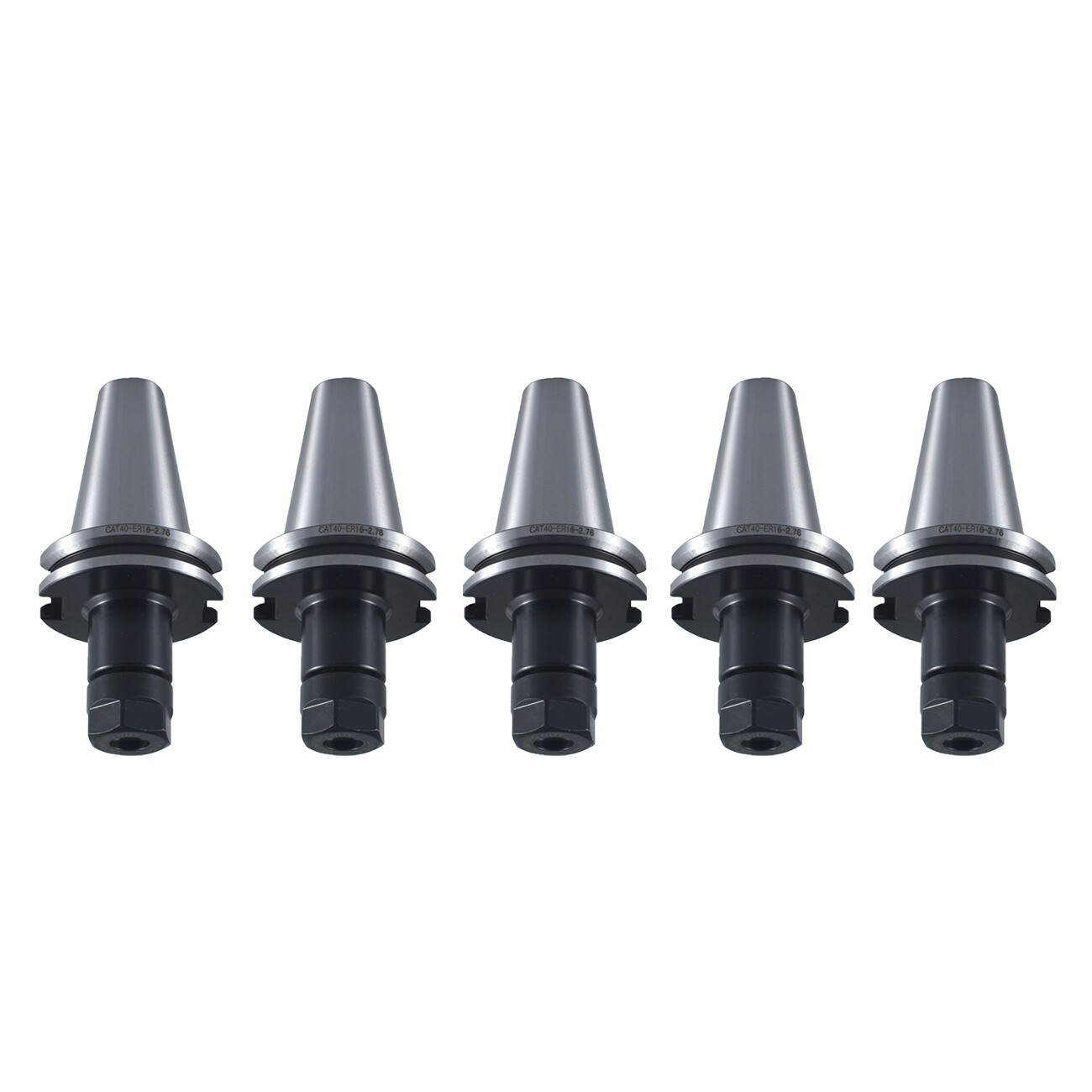 CAT40 ER16 2.76″ Collet Chuck Tool Holder Balanced G2.5 20000RPM 5PCS Lot