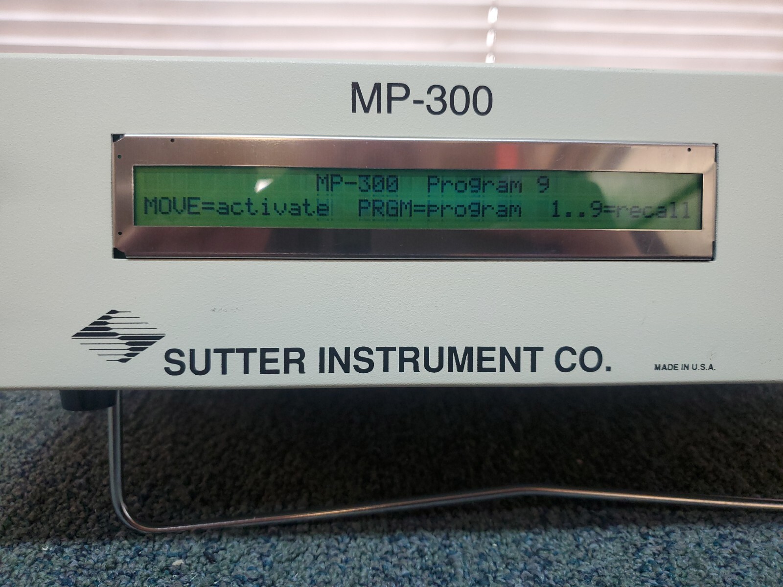 Sutter Instruments MP-300 Motorized Micromanipulator Controller Only
