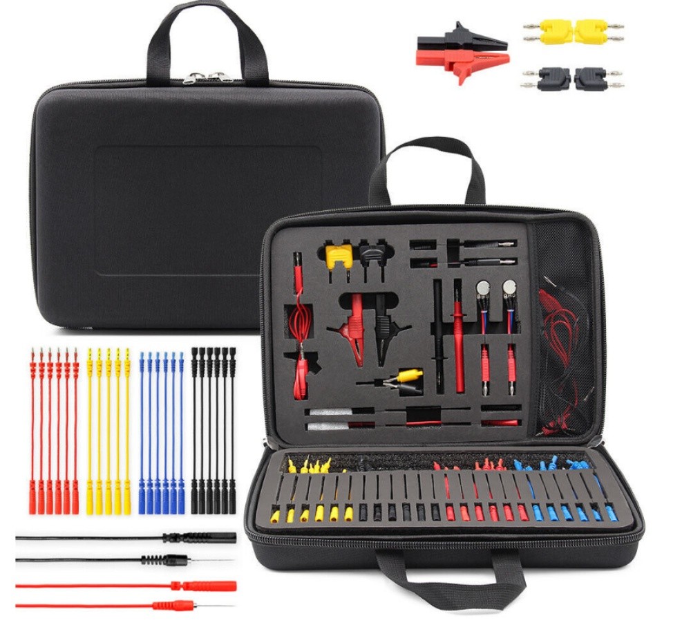 92PCS Automotive Circuit Test Lead Kit Multifunctional Electrical Breakout Lead