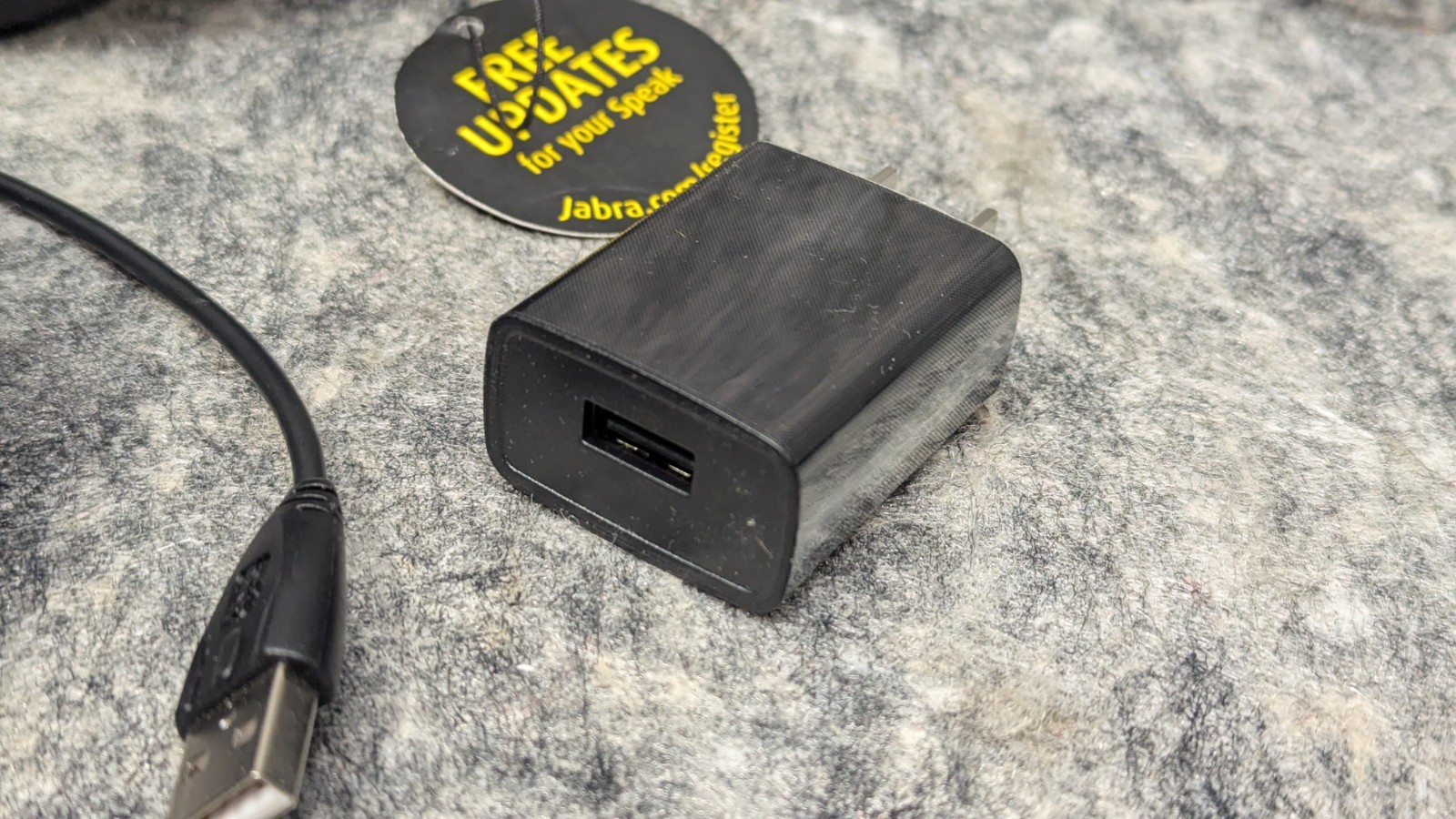 Jabra Speaker 510 USB Speakerphone PHS002W 7510-409 with Bag & Power Supply