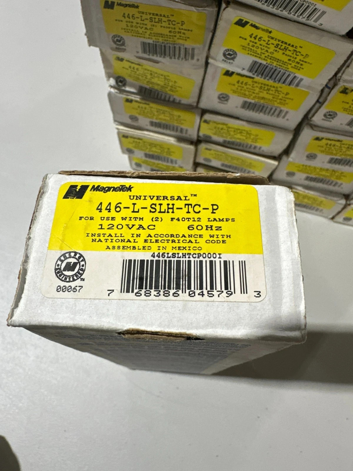 Magnetek 446-L-SLH-TC-P Universal Watt Reducer, Magnetic Fluorescent, 120V, 60Hz