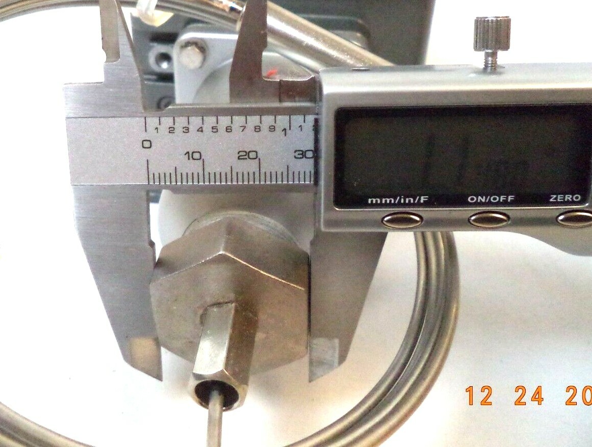 350-640F Range Capillary Thermostat Temperature Control Unit, P/N E105-8BS