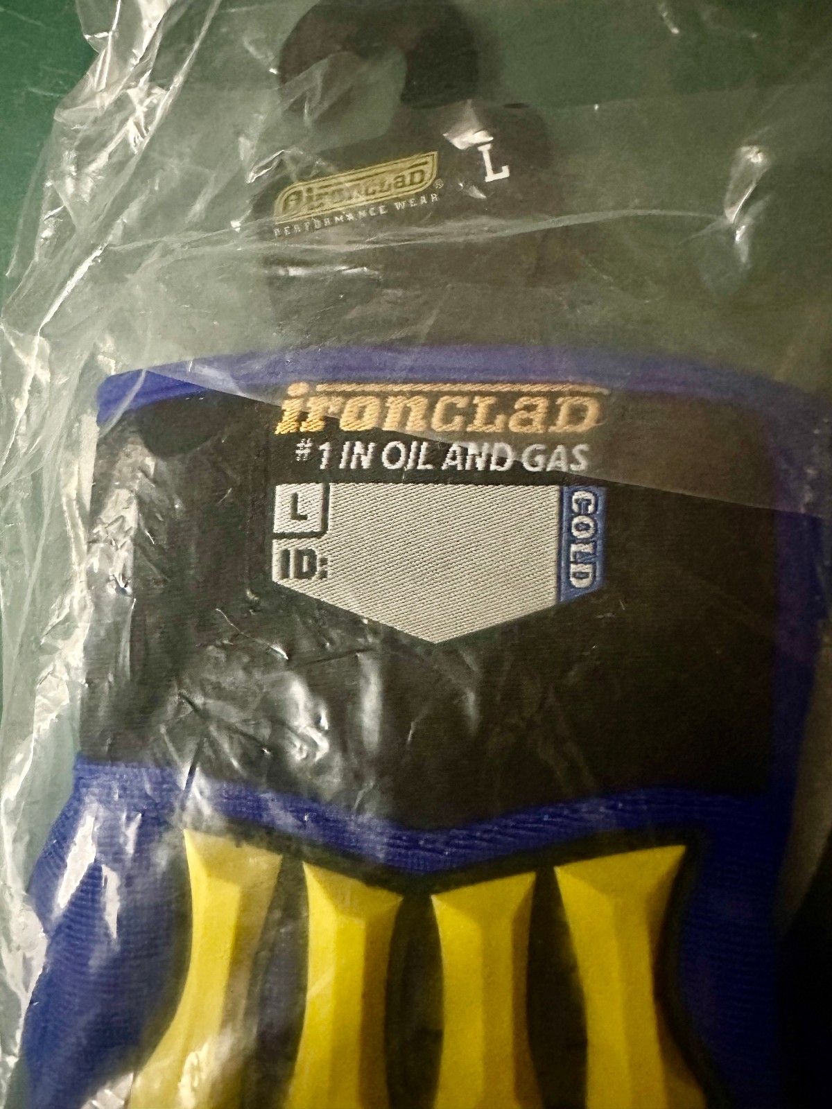 Kong Ironclad Insulated Oil Gas Performance Unisex Cold Condition Gloves Large