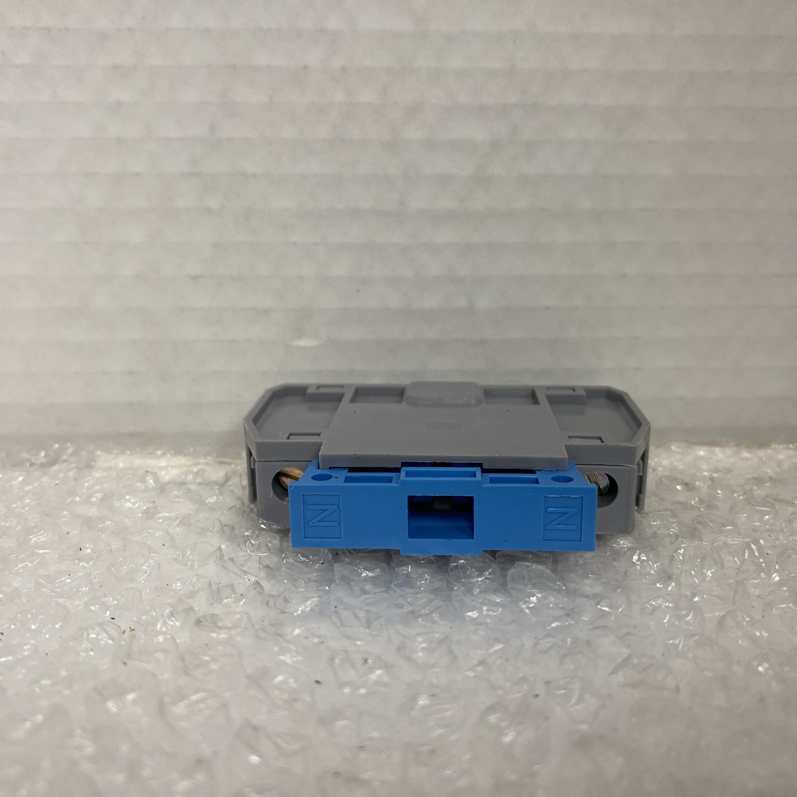(Lot of 3) Entrelec 011512017 Terminal Block, Fused, 2POS, 8AWG