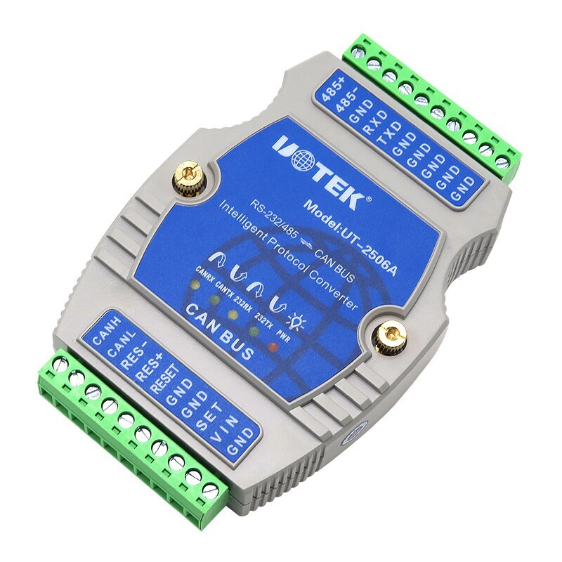 RS232 RS485 to Canbus Adapter CAN BUS Converter Isolation with Protocol UT-2506A