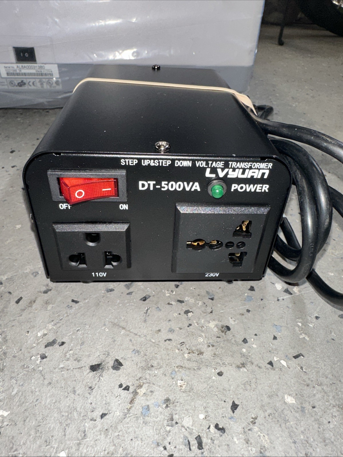 LvYuam Dt-500va Step Up Step Down Voltage Transformer