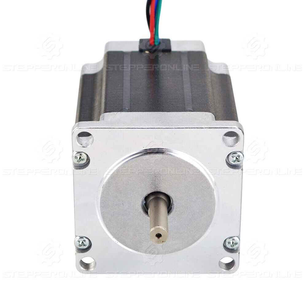 STEPPERONLINE 3PCS Nema 23 Stepper Motor 76mm 1.9Nm(269oz.in) 2.8A 6.35mm Shaft