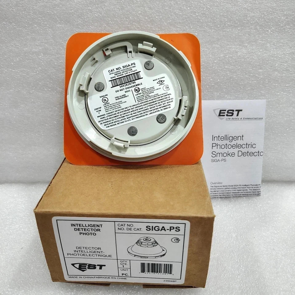 NEW EDWARDS EST SIGA-PS DETECTOR SIGA PS FIRE ALARM