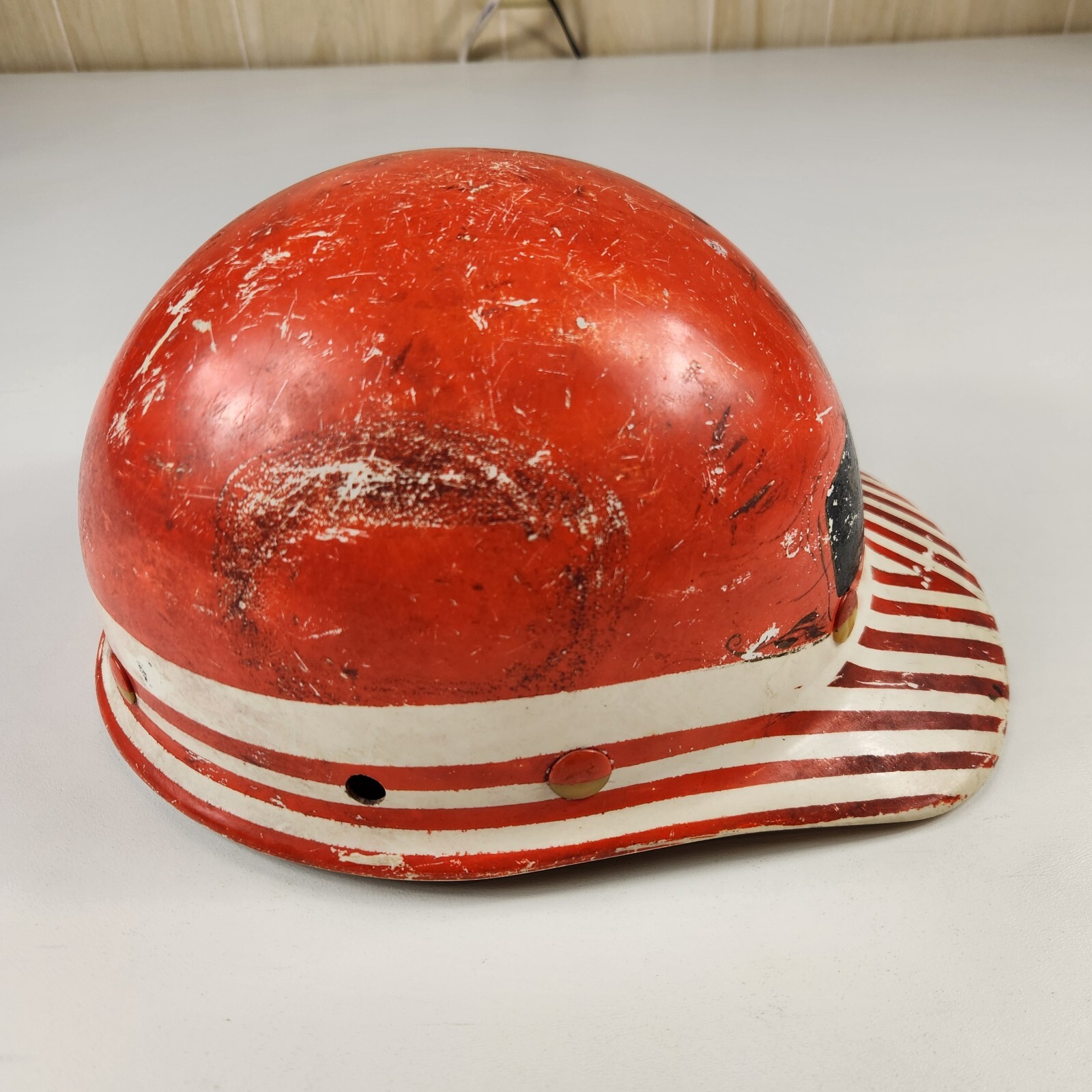 Rouge Steel Ford Motor Company Superglas Hardhat Hard Hat Fibre Metal Vintage
