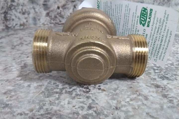 Zurn Wilkins 34-NR3XLDUPEX 3/4 In Inlet/Outlet Water Pressure Reducing Valve