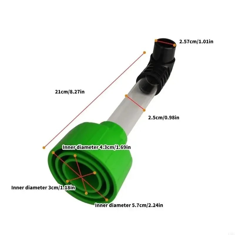 IMM AC Drain Line Cleaner Adapter Evacuates & Unclog AC Drain Line – HVAC to