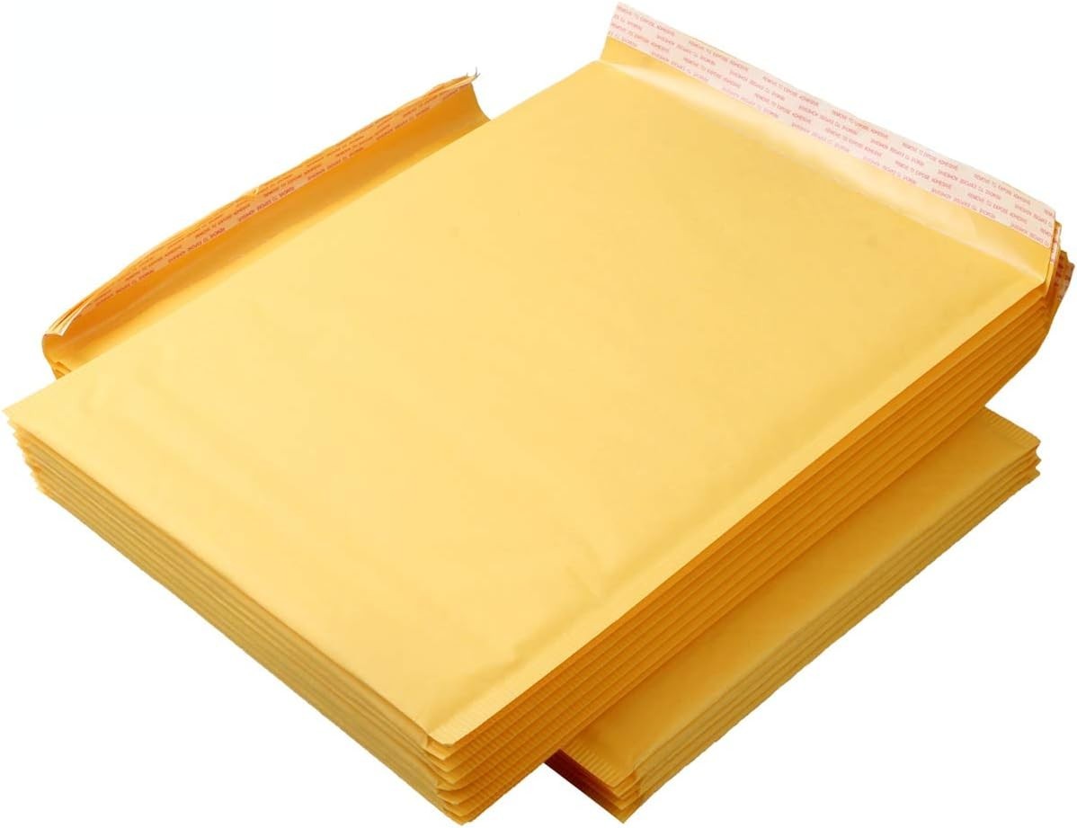 #0 6×10 Kraft Bubble Mailers Self Seal Shipping Mailing Envelopes 6″ x 9″