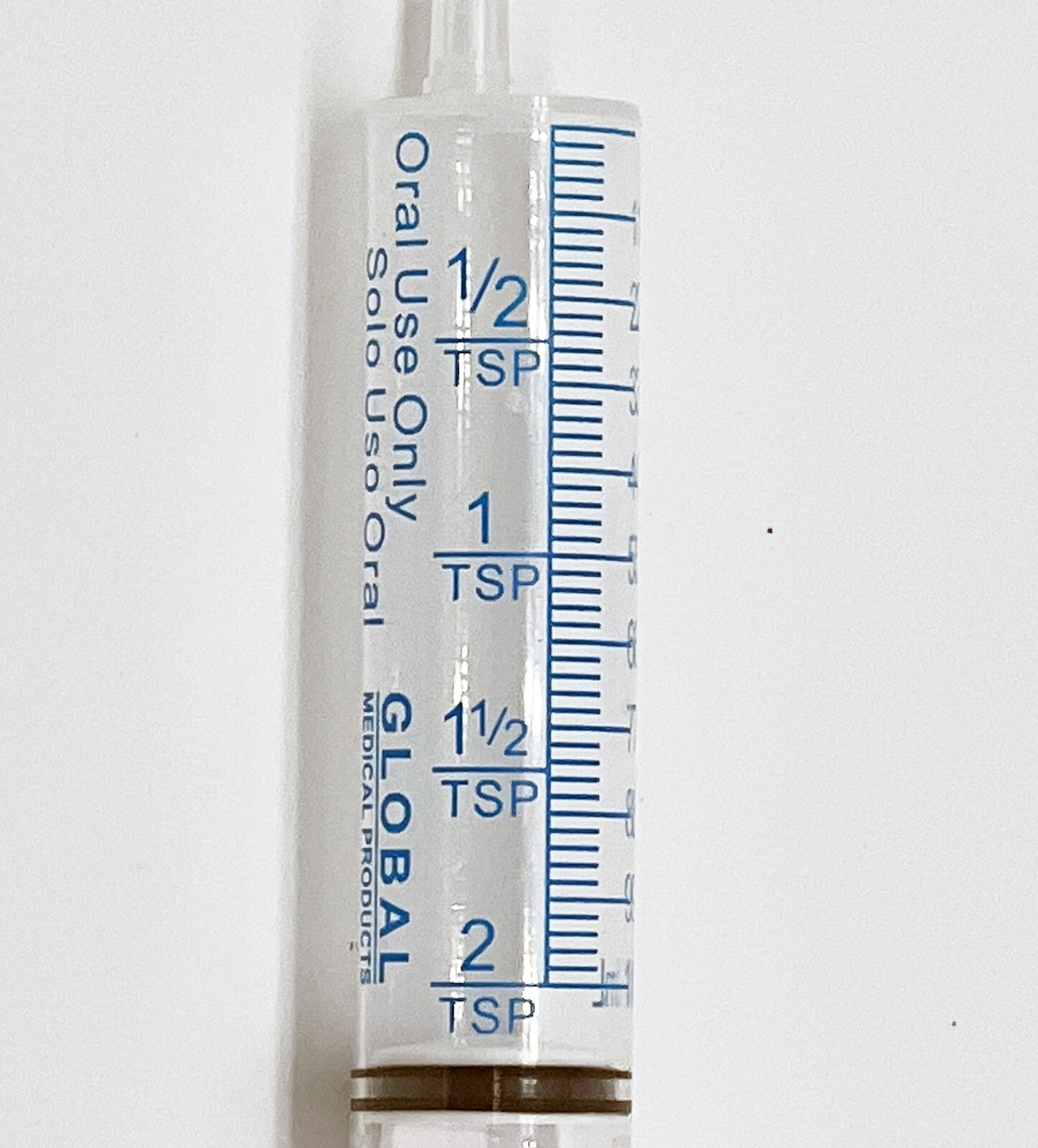 10cc ULTRA-FLO ORAL Syringes 10ml Sterile NEW Syringe+CAP -2 Teaspoon -100- Pack