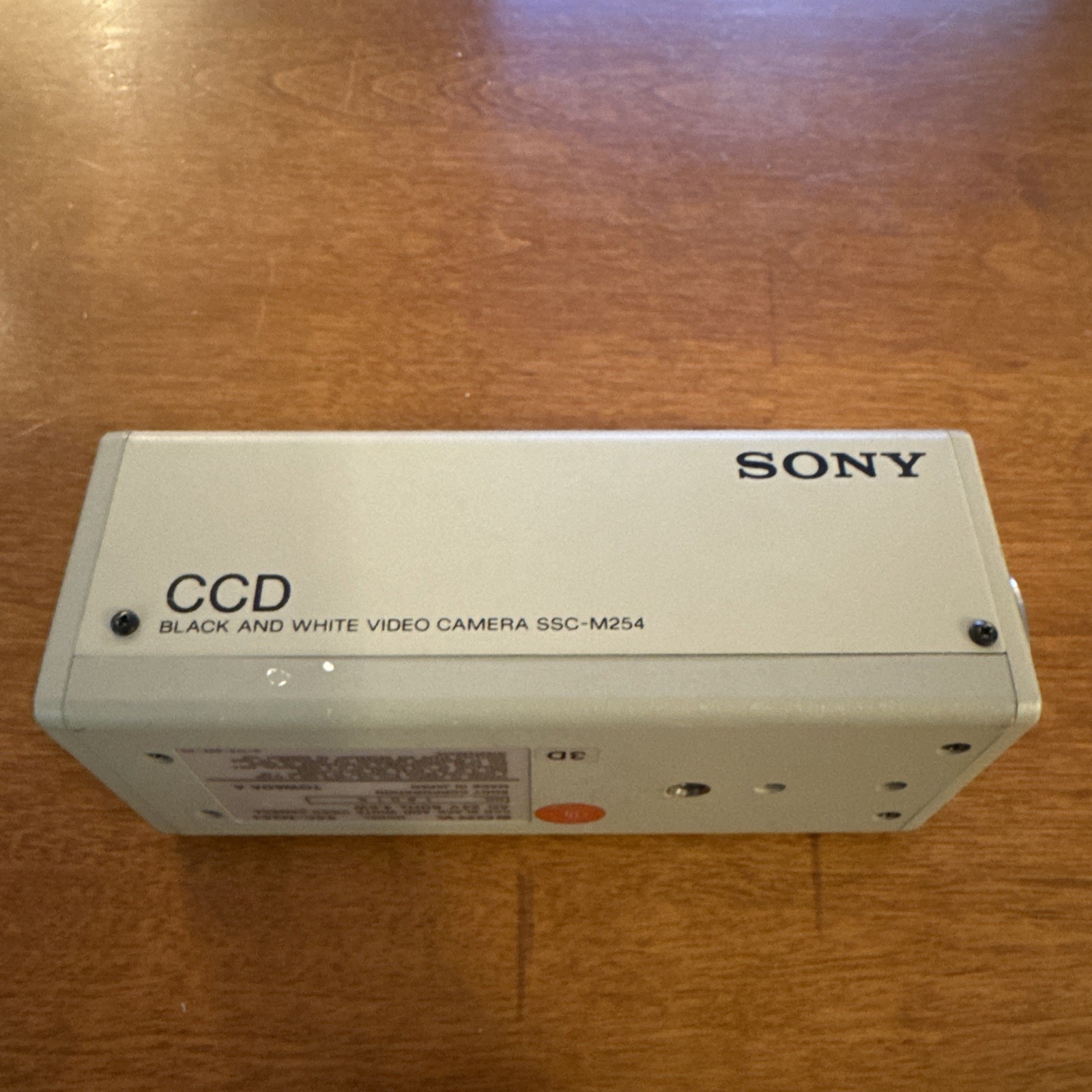 Sony CCTV CCD Camera Model SSC-M254 Made In Japan Untested