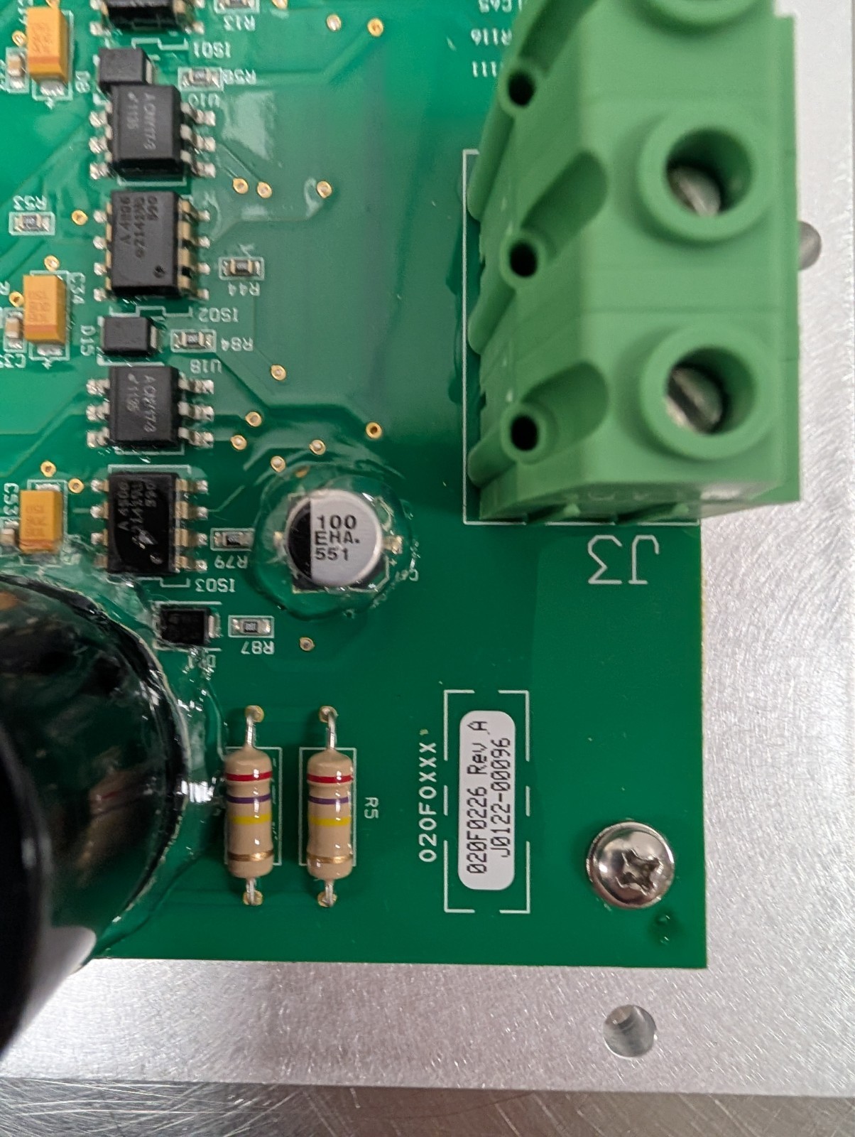 Masterflux 025F0393 A Brushless DC Motor Controller 75-125 VDC Input 2500W [A9S1