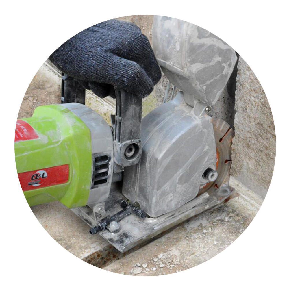 4KW 220V Electric Wall Chaser Groove Cutting Wall Slotting Machine Home House US