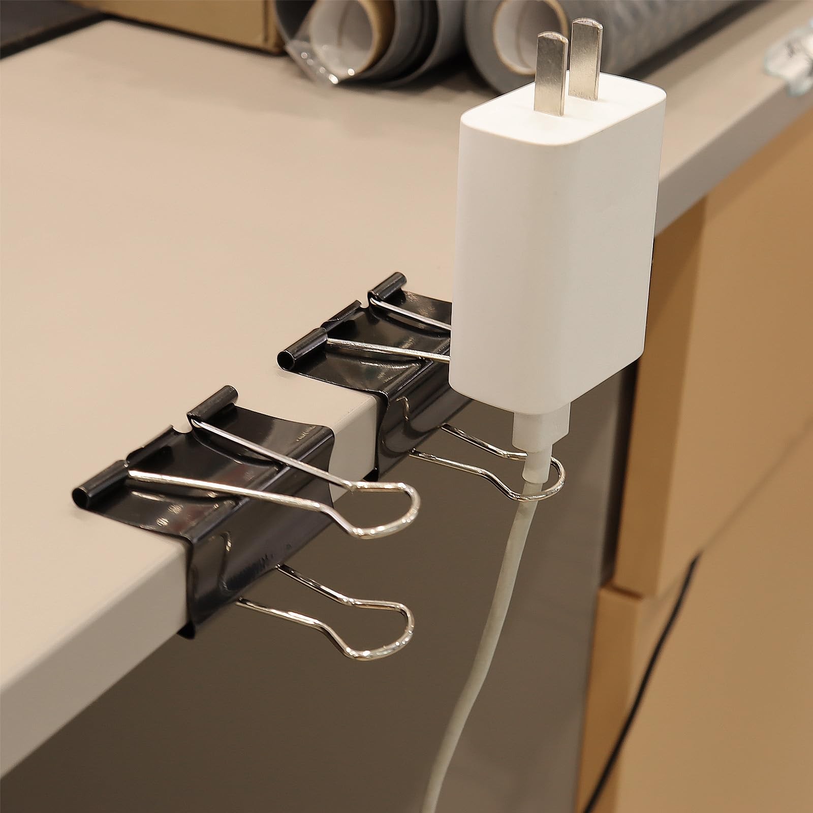 KTOJOY Extra Large Binder Clips 36 Pack 2 Inch, Big Paper Clamps for Office S…