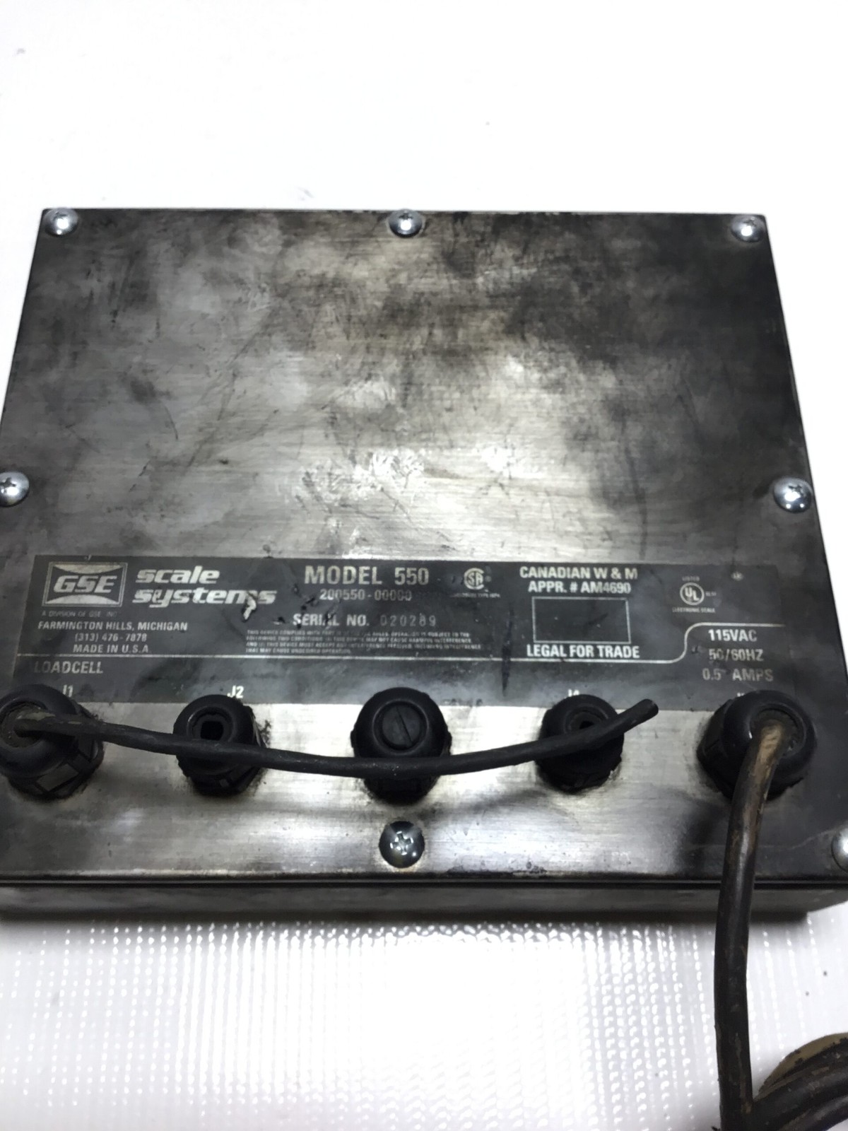 GSE 550 Digital Weight Scale Indicator